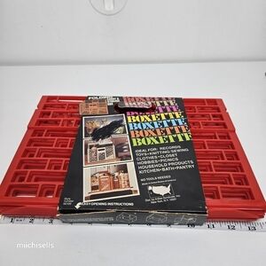 Boxette Vintage Store Box Fold Flat U.S Made